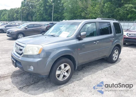 2011 Honda Pilot Exl from USA, damaged, VIN 5FNYF3H55BB039495